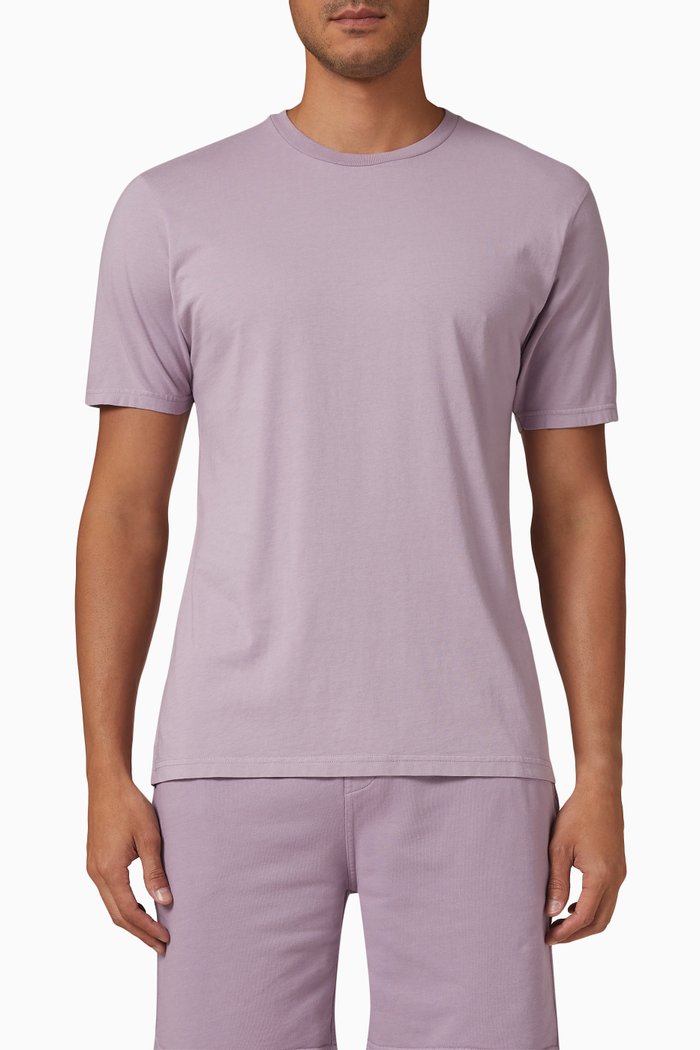 

Classic T-shirt in Organic Cotton, Purple