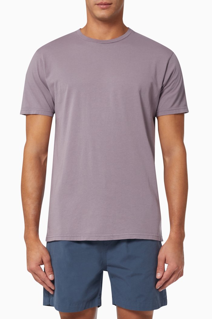 

Classic T-shirt in Organic Cotton, Purple