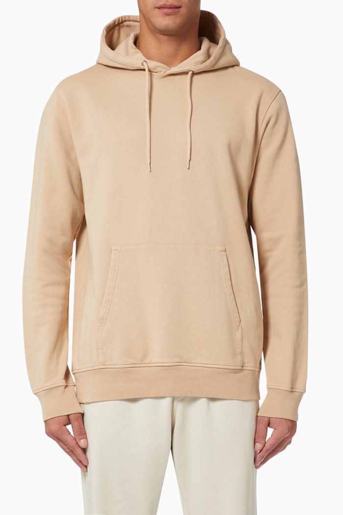 

Classic Hoodie in Organic Cotton, Neutral
