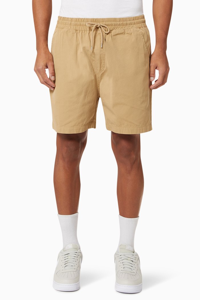 

Organic Twill Shorts, Neutral