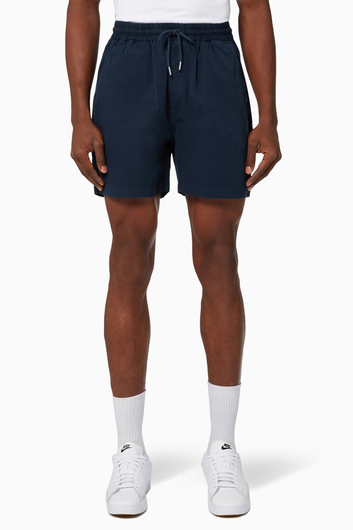 

Shorts in Organic Cotton, Blue