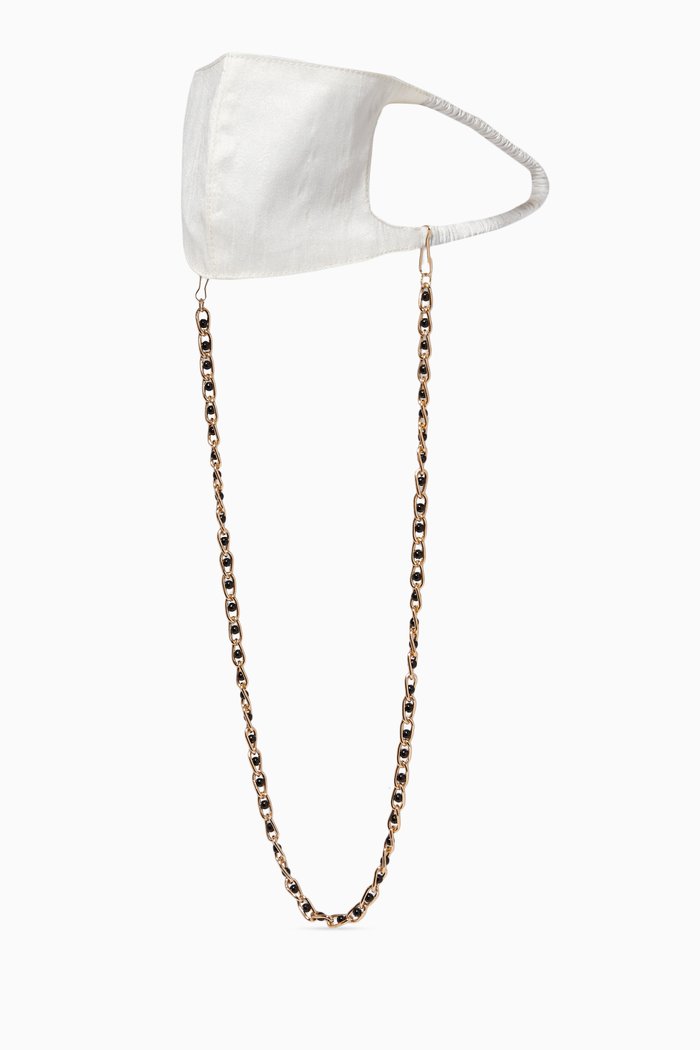

Beads Chain Face Mask, Neutral