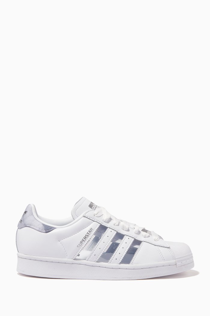 

Superstar Shoes in Leather, White