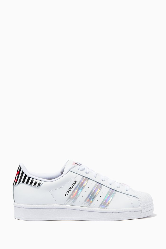 

Superstar Bold Shoes in Leather, White