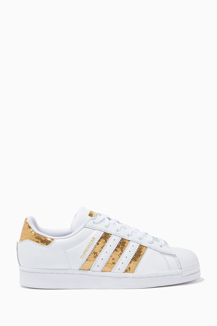 

Superstar Shoes in Leather, White