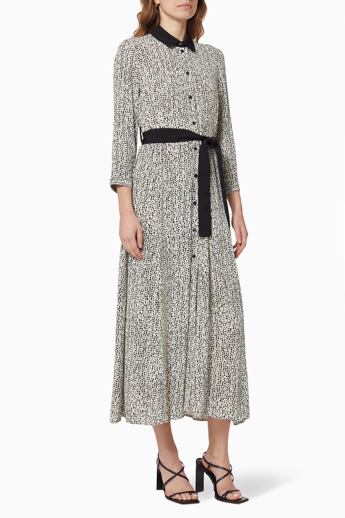 

Sushi 3 Shirt Dress, White