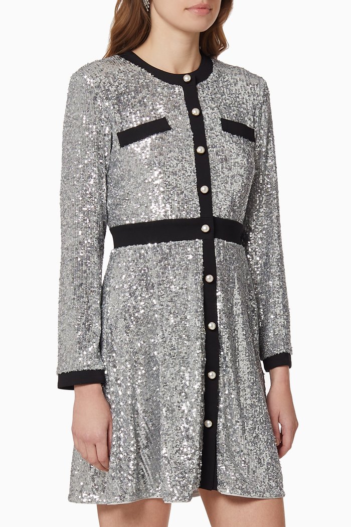 

Contento Dress, Silver