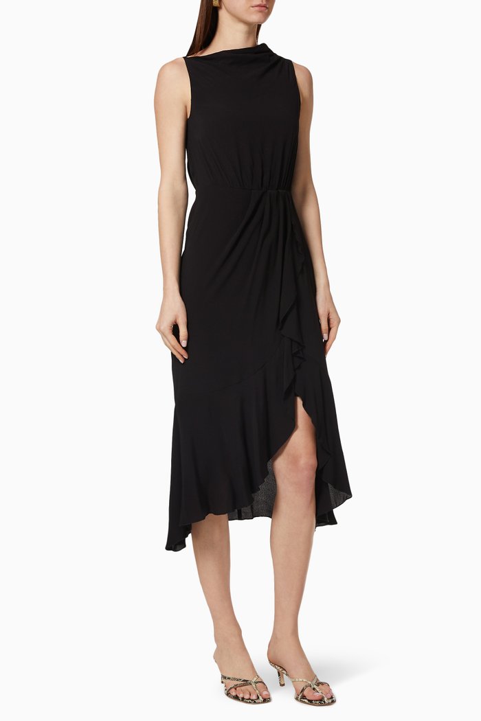 

Beata Midi Dress, Black
