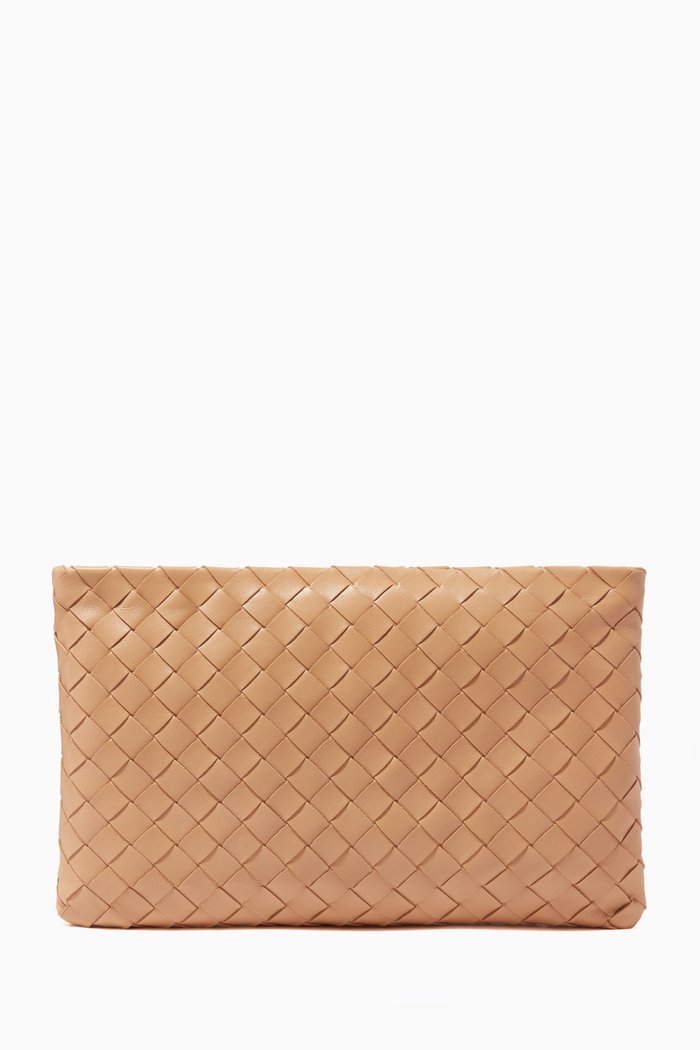

Pouch in Intrecciato Nappa, Neutral