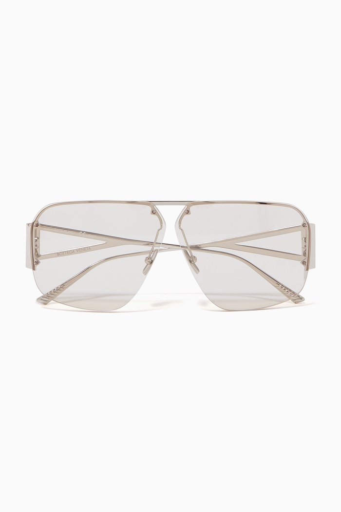 

Aviator Sunglasses, Silver