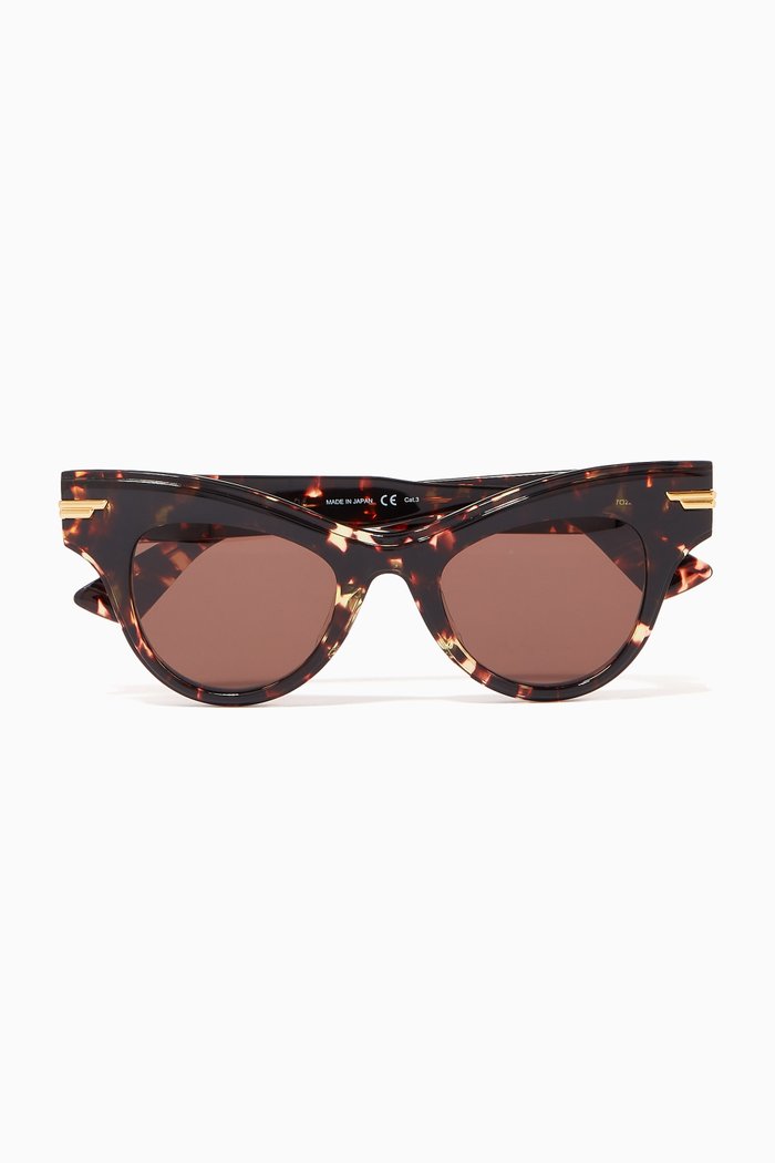 

Cat-eye Sunglasses, Brown