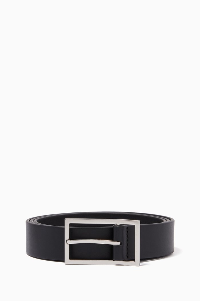 

Belt in French Calf, 30mm, Black