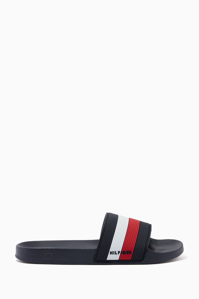 

Essential Corporate Pool Slides, Blue