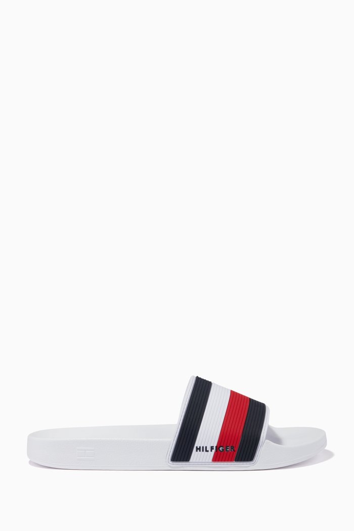 

Essential Corporate Pool Slides, White