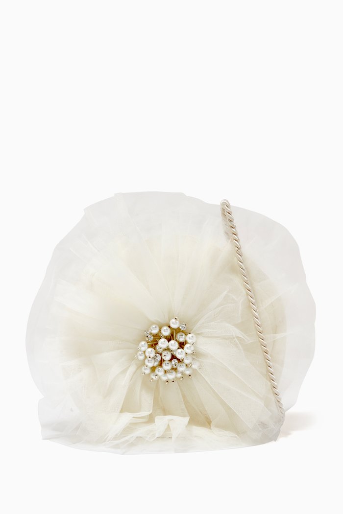 

Moscow Purse in Tulle, Neutral