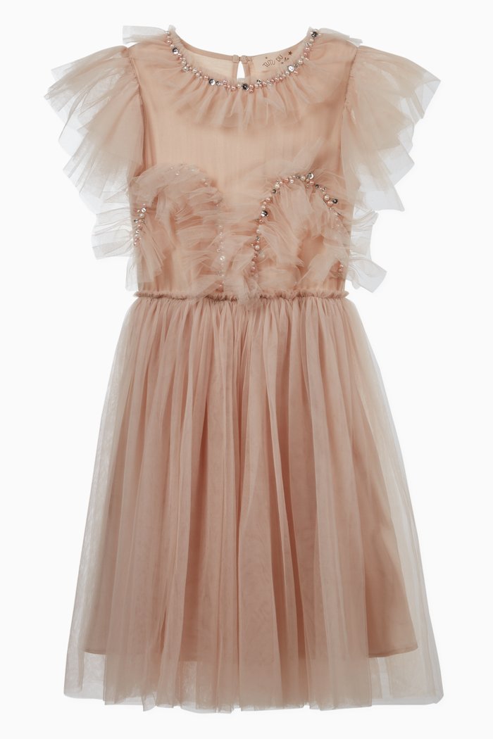 

Tahiti Tulle Tutu Dress, Neutral