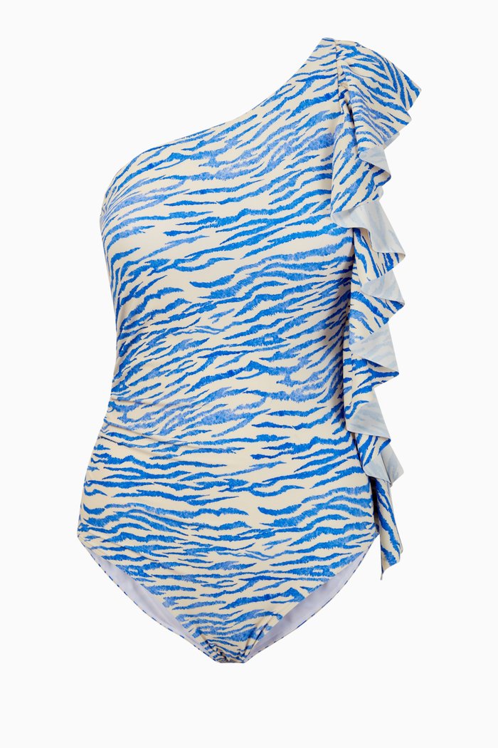 

Coconut One-Piece Swimsuit, Blue
