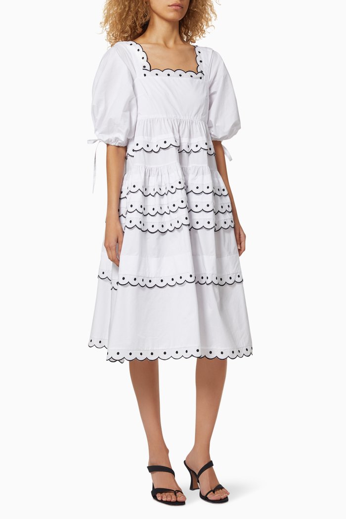 

Frankie Cotton Dress, White