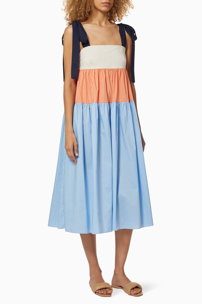 

Laura Colour-Block Dress, Multicolour