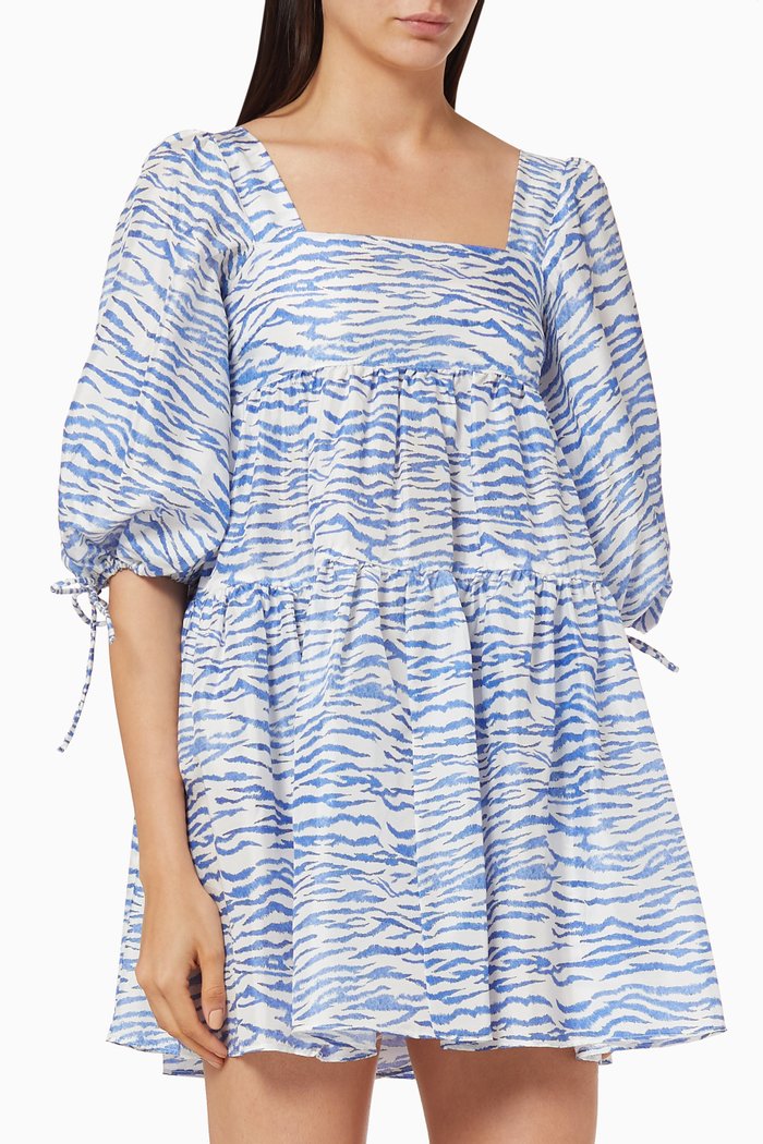 

Martha Cotton Dress, Blue