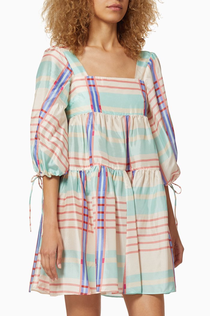 Martha Cotton Dress, Multicolour