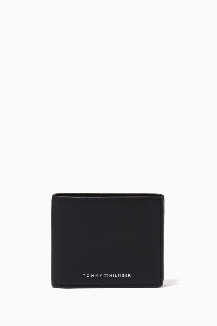 

Metro Wallet in Leather, Black