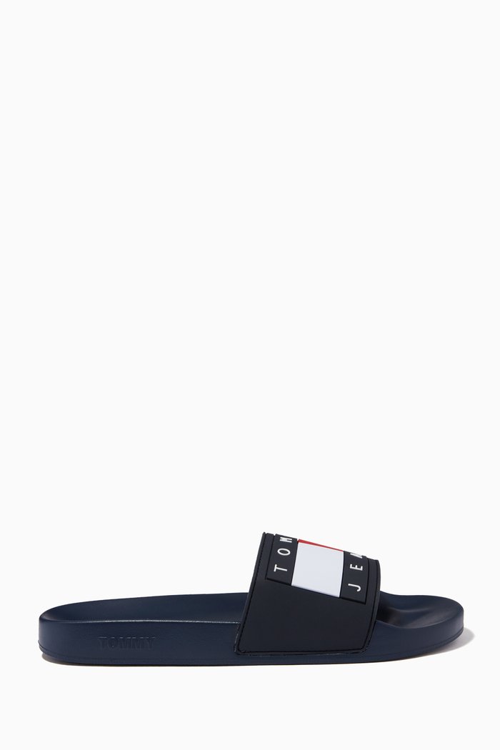 

Logo Flag Pool Slides, Blue