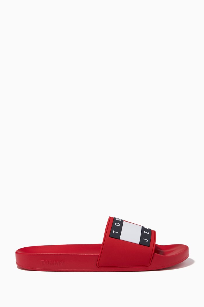 

Logo Flag Pool Slides, Red