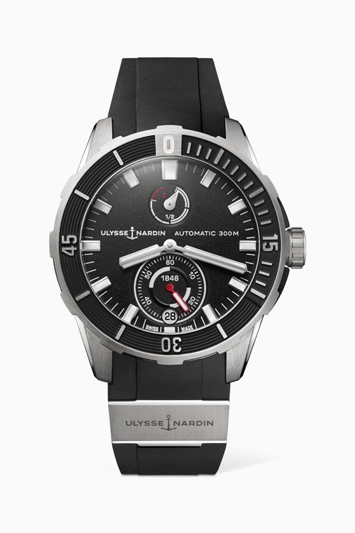 

Limited Edition Diver Chronometer Watch, 44mm, Black