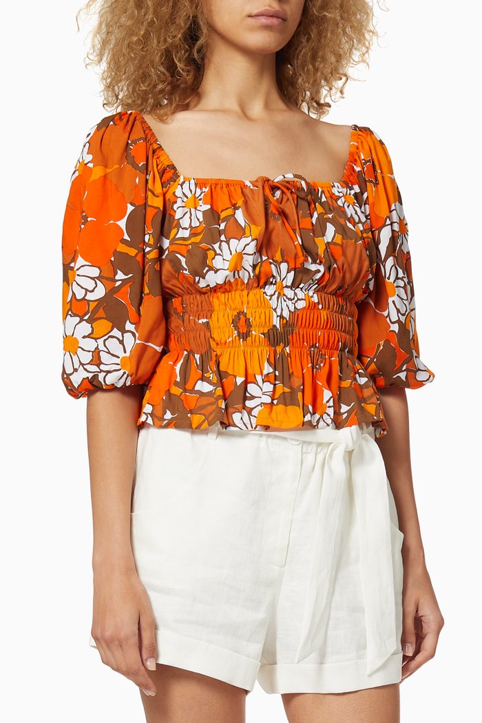 

Liberia Crêpe Top, Multicolour