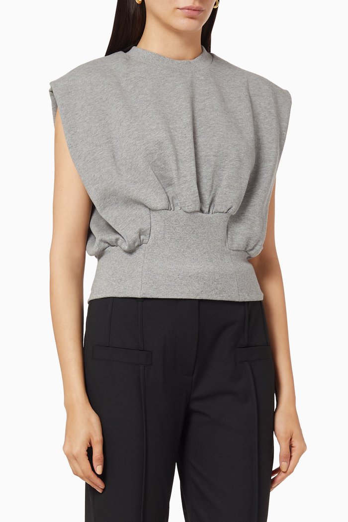 

French Terry Tank Top, Grey