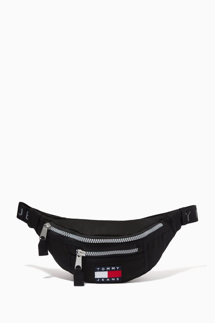 

Heritage Belt Bag in Recycled Cotton, Black