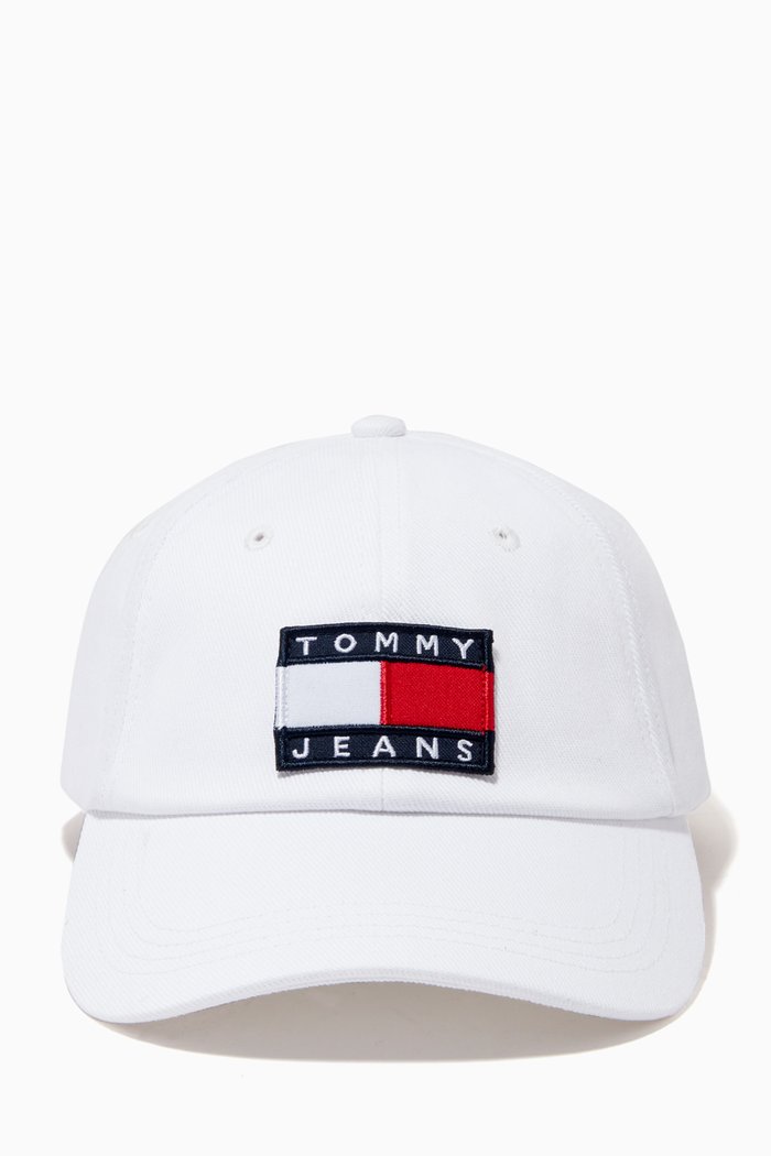 

Heritage Baseball Cap in Cotton, White