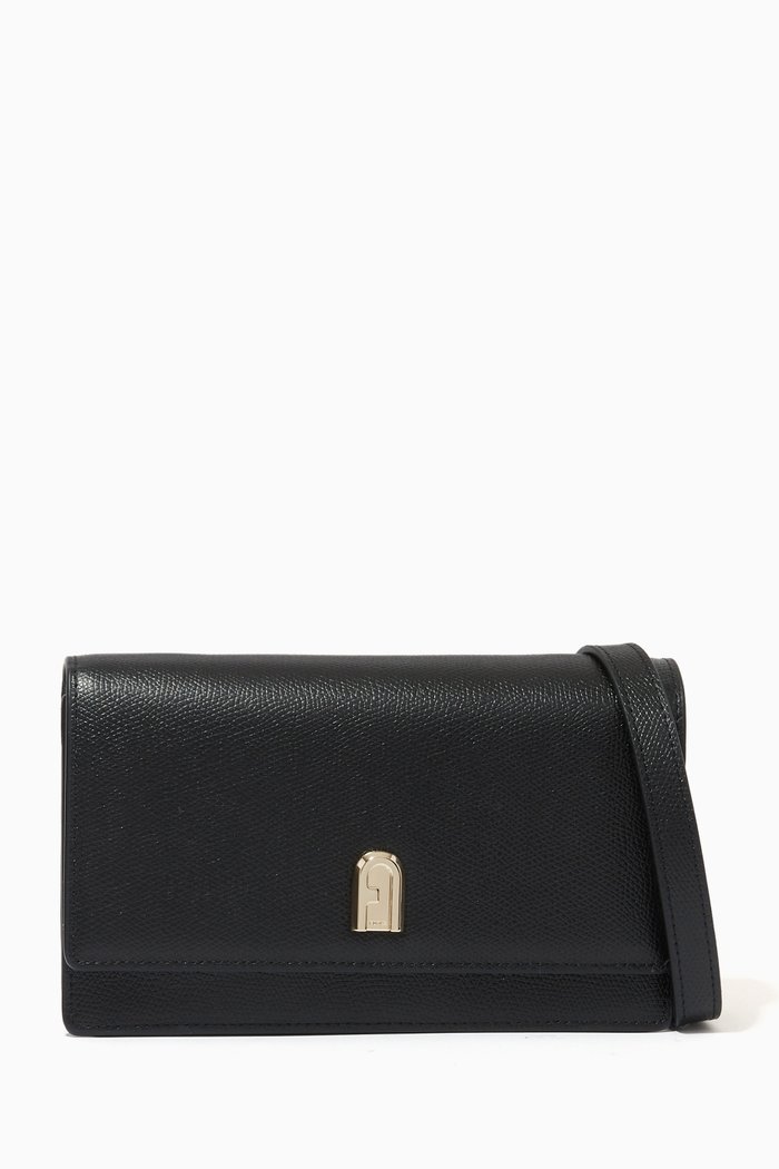 

Mini 1927 Crossbody Bag in Leather, Black