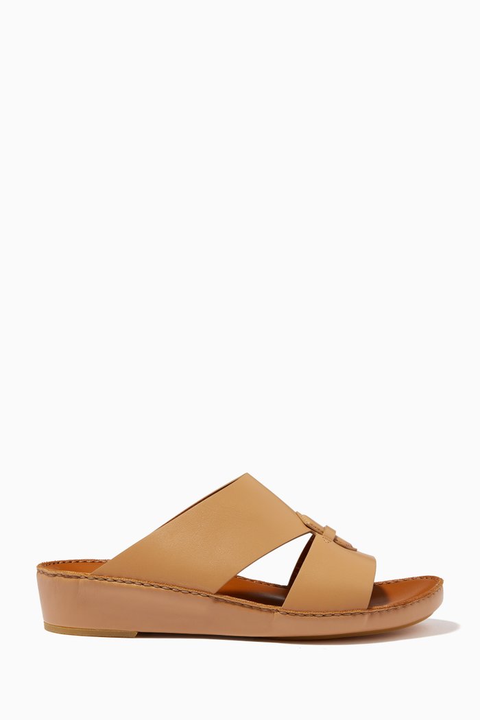 

Cuscino Sandals in Softcalf, Neutral