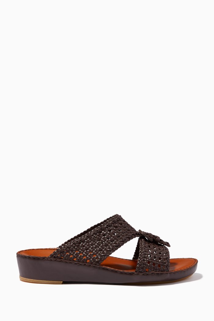 

Cinghia Persiena Sandals in Softcalf, Brown
