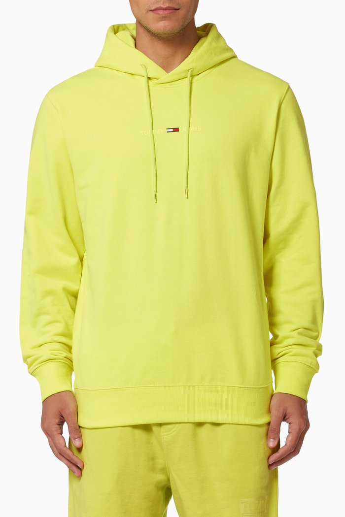 

Logo Hoodie in Fleece, Green