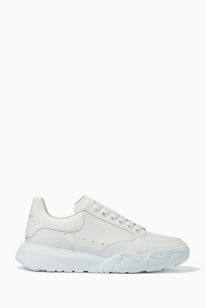 

Court Trainers in Nappa Leather, White