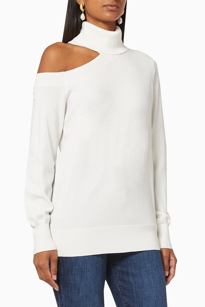 

Easton Viscose Knit Sweater, Neutral