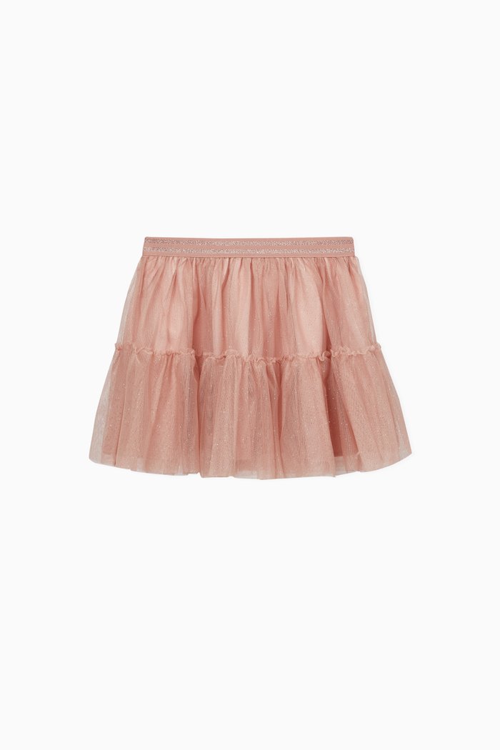 

Glittery Skirt in Tulle, Pink