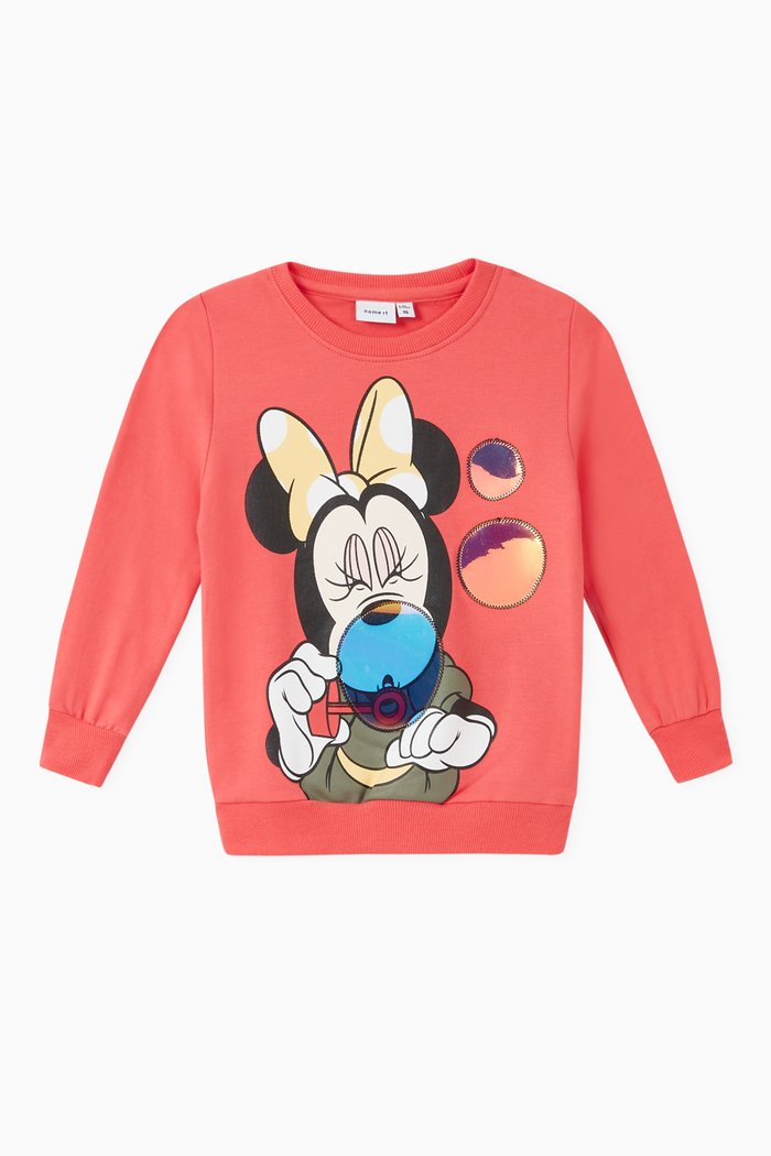 

Minnie Mouse Jersey Sweatshirt, Pink