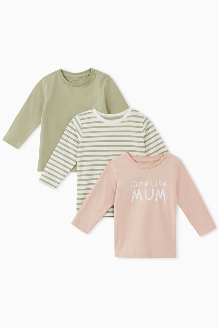 

Jersey T-shirts, Set of 3, Multicolour
