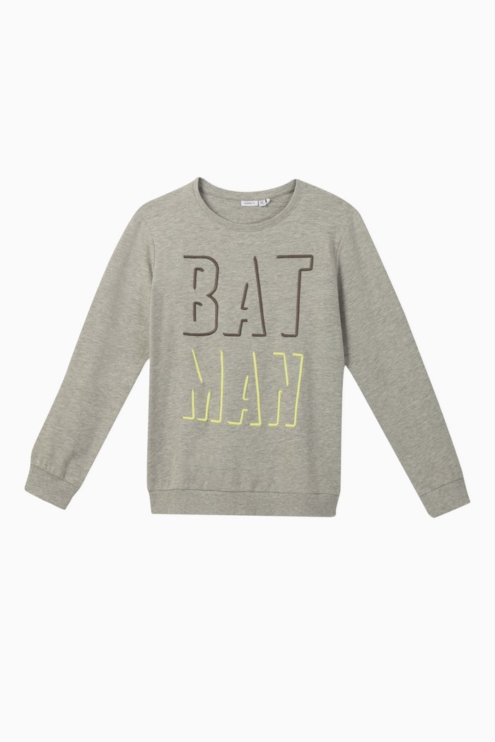 

Batman Cotton Jersey Sweatshirt, Grey