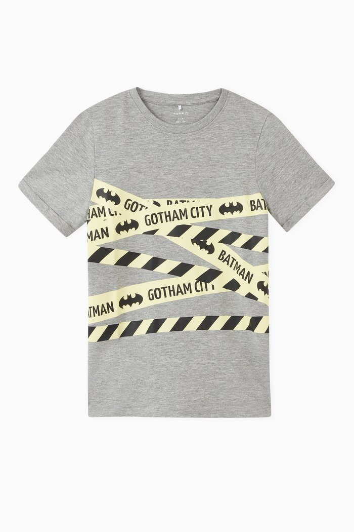 

Gotham City Jersey T-Shirt, Grey