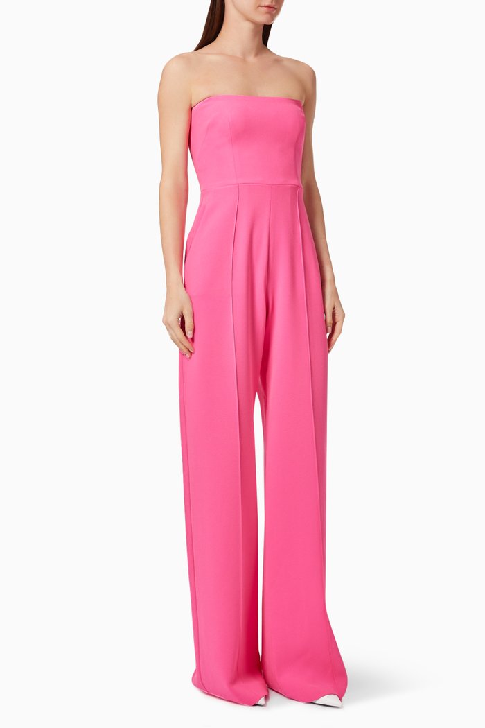 

Mandel Jumpsuit in Crepe, Pink