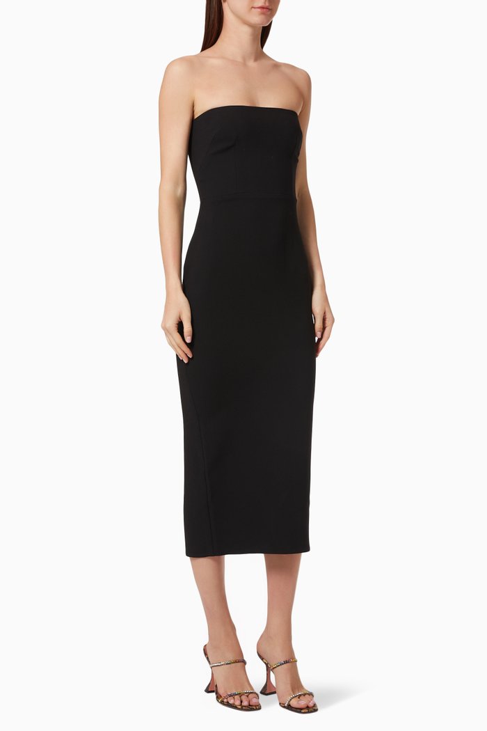 

Callan Dress in Crepe, Black
