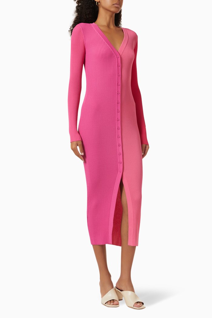 

Shoko Knit Sweater Dress, Pink