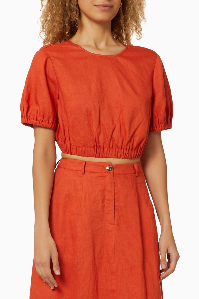 

Athena Top, Orange