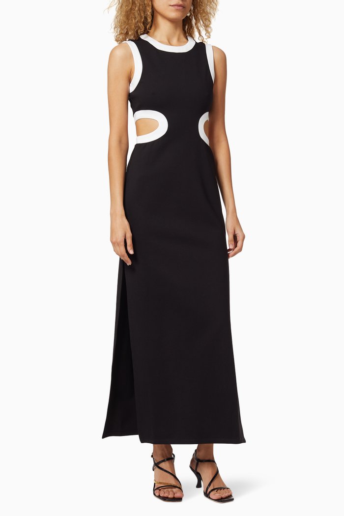 

Dolce Cut-out Dress, Black