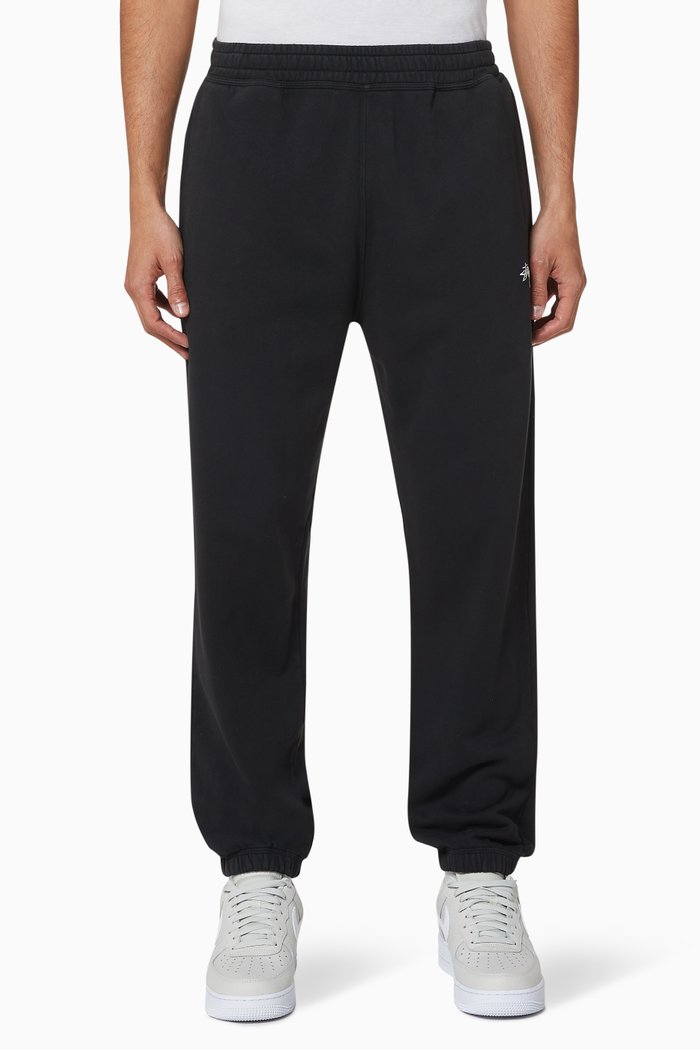 

Overdyed Cotton Sweatpants, Black